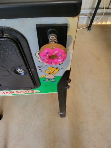 Simpsons Pinball Party Donut Shooter Rod photo review