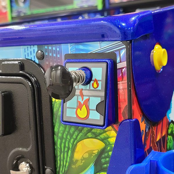 Godzilla Pinball shooter rod plate